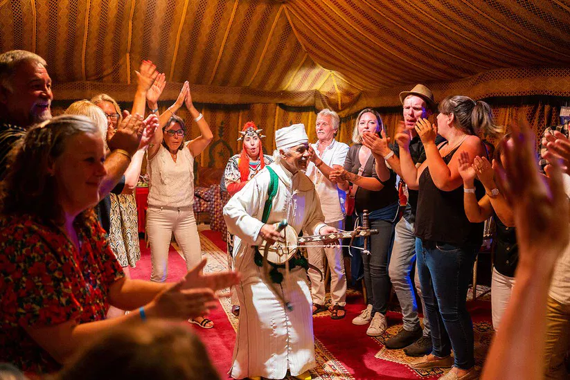 fantasia show in Agadir